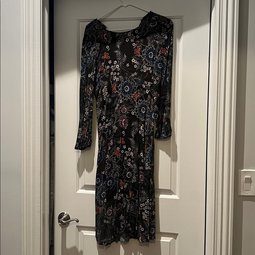 Floral Long Sleeve Dress